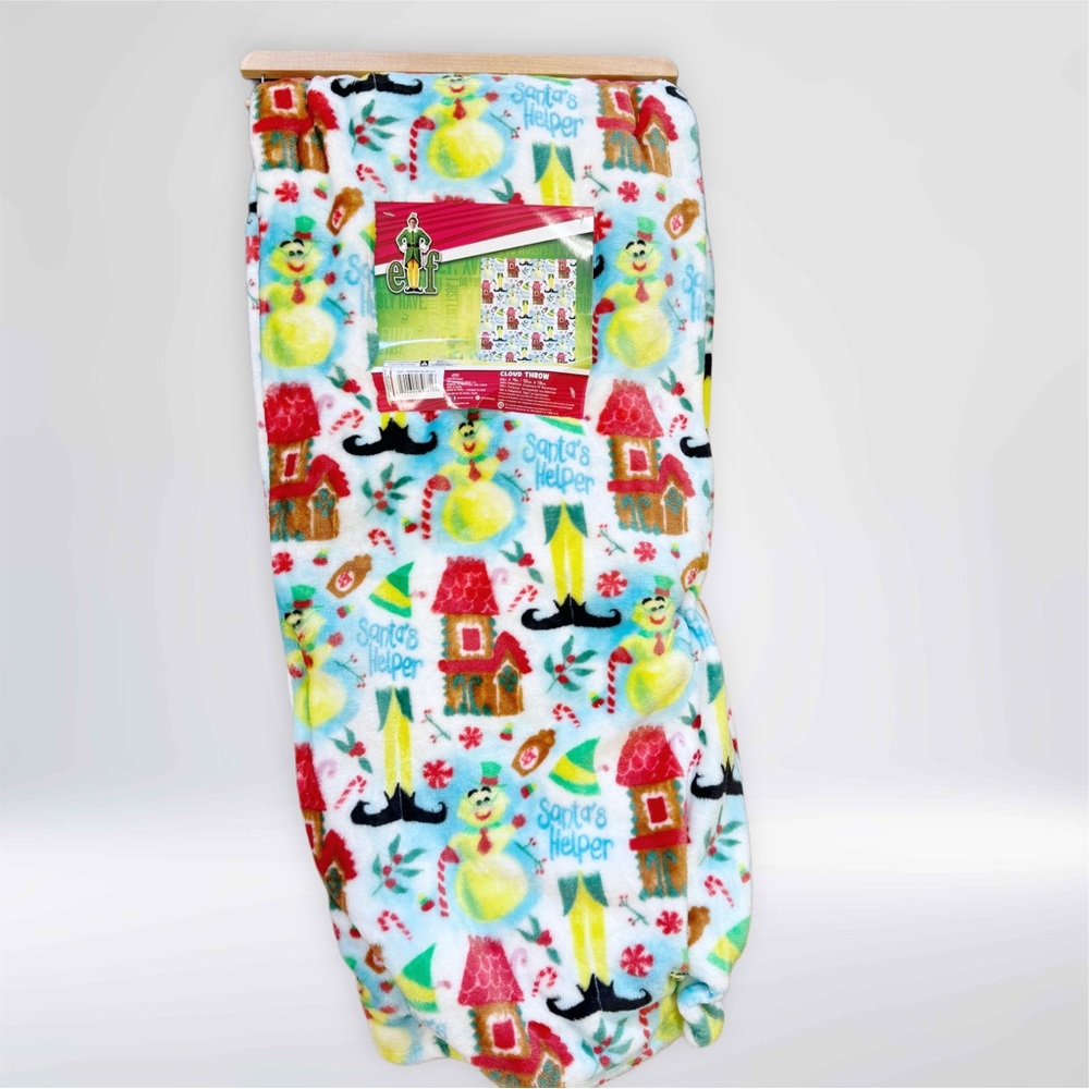Buddy the Elf Christmas Blanket